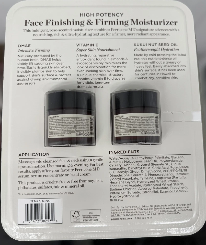 Perricone MD High Potency Face Finishing & Firming Moisturizer - 2 Pack 2 oz ea. - Image 4 of 4