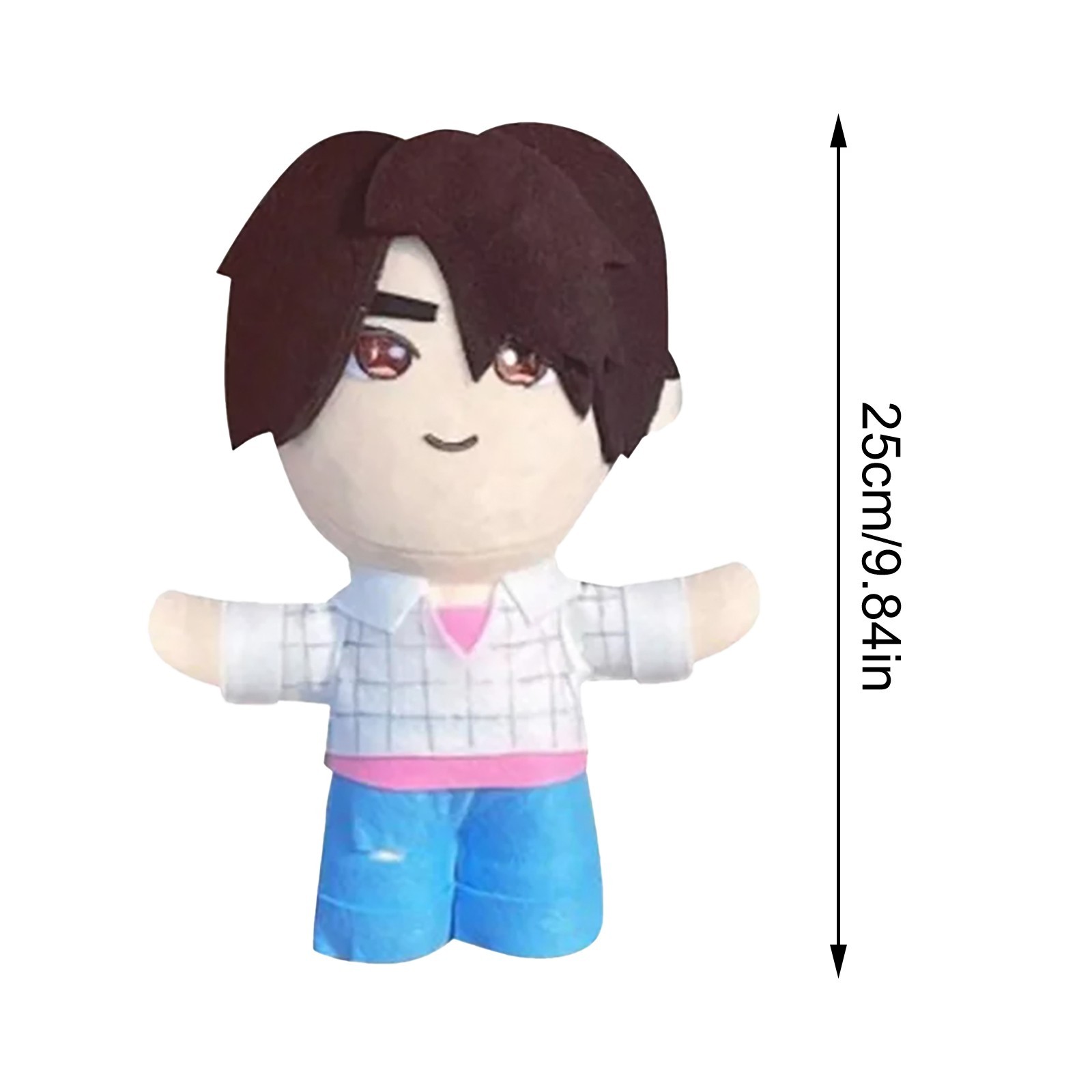 KPop Demon Hunters Saja Boys Plush Toys Jinu Dolls Gifts for Kids Boys Girls