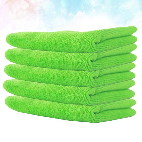 5 Pcs Dish Towels Travel Cleaning Rags Washable Dishcloth Kitchen - Picture 3 of 12
