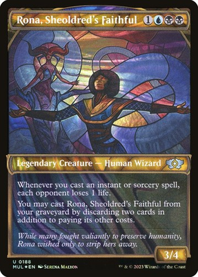 #ad #ad 1x Rona Sheoldred#x27;s Faithful Halo Foil NM See Pic for Set SPARROW MAGIC $0.99