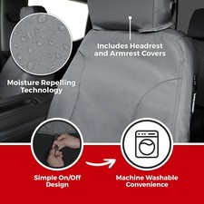Waterproof Endura Fabric Custom Seat Saver Cover for Automotive Outdoor Use