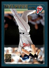 Russell Branyan 2001 Topps #599 Indians MLB READ FREE SHIPPING AutographDen