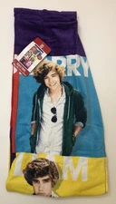 NWT 2013 One Direction 1D Band Global Merchandise Cotton Beach Towel 28” x 58”
