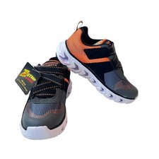 Skechers S Lights Hypno Flash 2.0 Rapid Quake Sneakers Boys Size 13 New Light Up