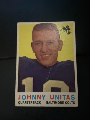 1959 Topps #1 Johnny Unitas