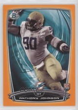 2014 Bowman Rookies Orange 214/299 Anthony Johnson #39 0l2