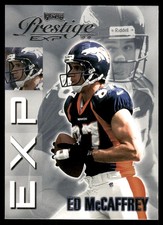 1999 Playoff Prestige EXP Ed McCaffrey #EX162 Denver Broncos