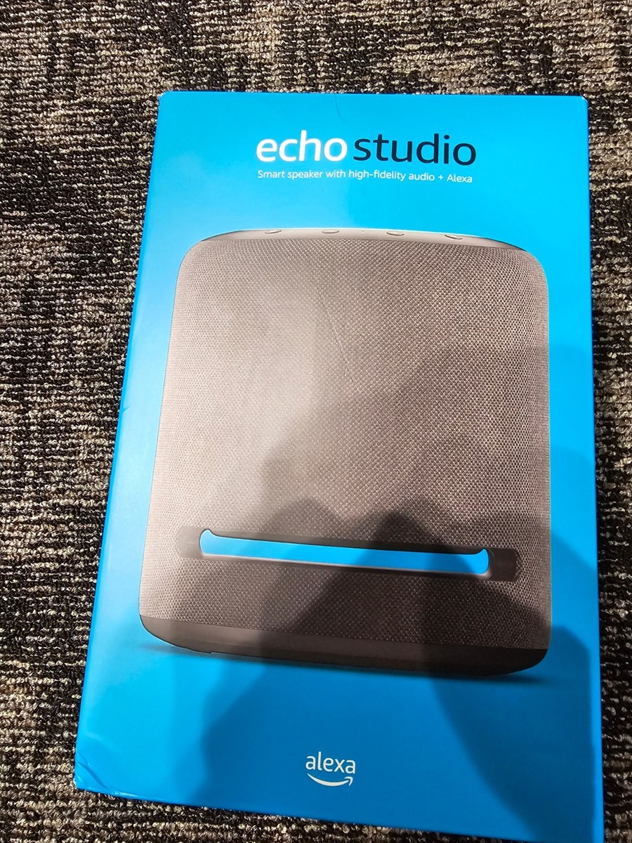 Amazon Echo Studio Smart Speaker - Charcoal for sale online