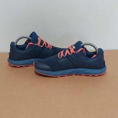 ALTRA Superior 5 Sneaker Blue Coral Pink Trail Running  Women SIZE 8 No Insoles 