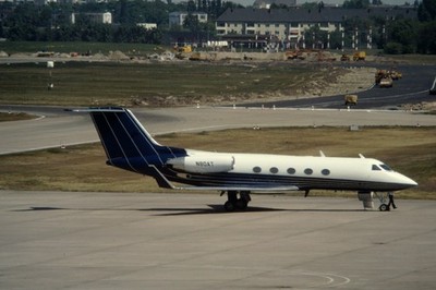 Dia N80AT Gulfstream G-IV(SP) 35mm gerahmt OP-L11-91