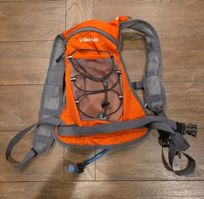 Vibrelli Water Hydration Bag/Backpack 2.0L, W/Adjustable Straps & Cargo Net