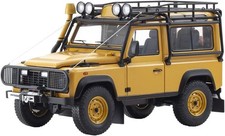 Kyosho Original 1/18 Land Rover Defender 90 Yellow KS08901CT