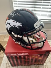 John Elway Signed Full Size On Field Authentic Helmet Beckett Witness