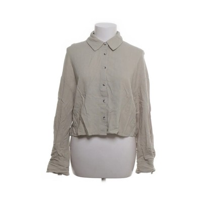 Stradivarius, Hemd, Größe: L, Grün/Grau, Damen #djl