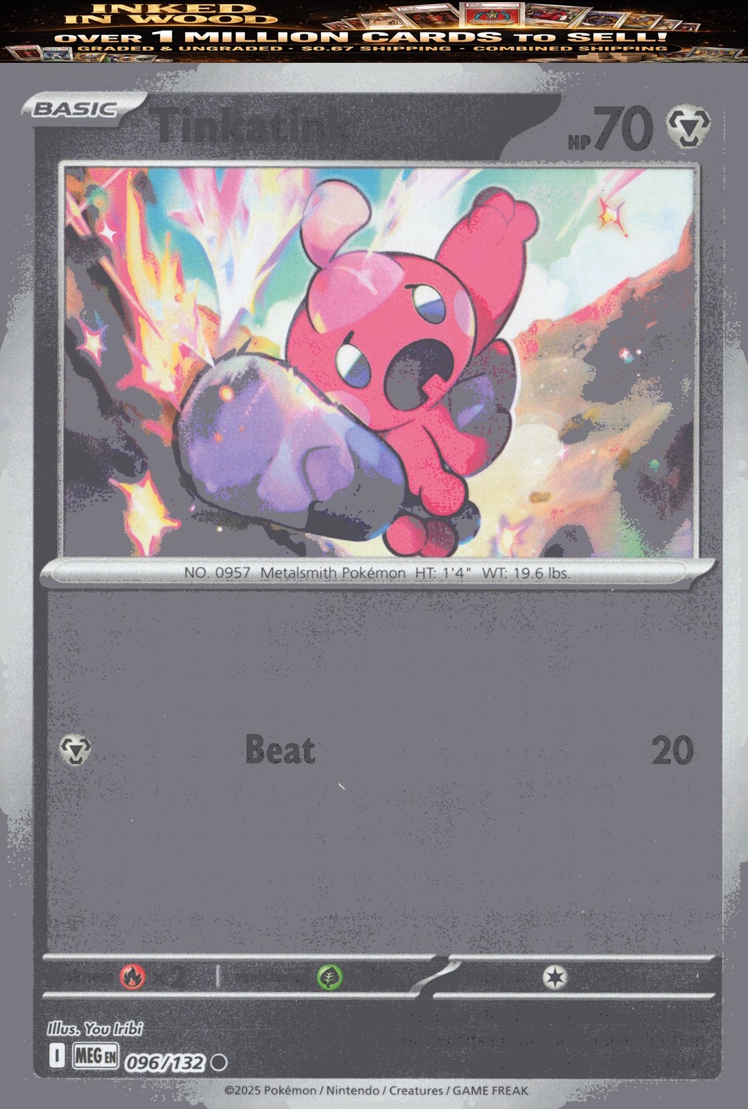 ME01: Mega Evolution #096/132 Tinkatink