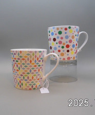 Knochenporzellan Becher 1 Set Paar  Serie Have asunny day von Jameson & Tailor