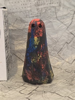 The York Ghost Merchants groß gestempelt Ms George Rainbow Crackle Ghost