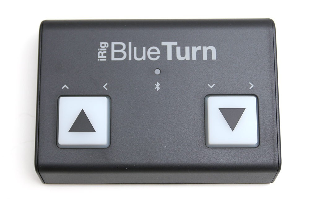 IK Multimedia iRig BlueTurn Footswitch Controller - Black