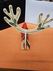 Vintage Wooden Reindeer Christmas Card Holder, with Original Box — photo 4