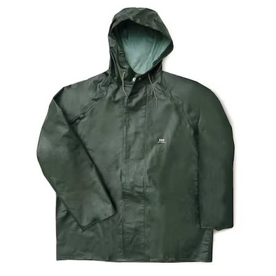 Helly Hansen 70300_490-2Xl Rain Jacket With Hood, Green, 2Xl