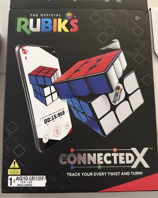 Rubik's Connectedx Bluetooth Cube Puzzle Stem Toy Learn To Solve Improve Times