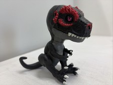 Fingerlings Untamed Infrared Black  Red T-Rex Dinosaur Tested  Works