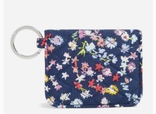 Vera Bradley Scattered Wildflowers Campus Double ID Case NWT