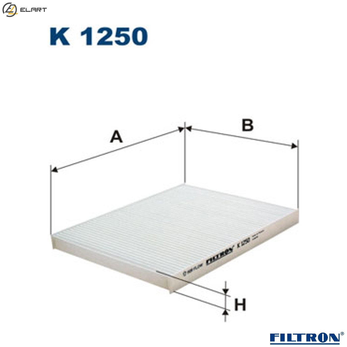 FILTER CABIN AIR K 1250 FOR HYUNDAI KIA VENGA/Hatchback/Van G4FA/D4FC 1.4L 4cyl