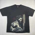 Vintage Marvel Wolverine Shirt Mens XL Black Graphic Mad Engine X-Men Comics Y2K