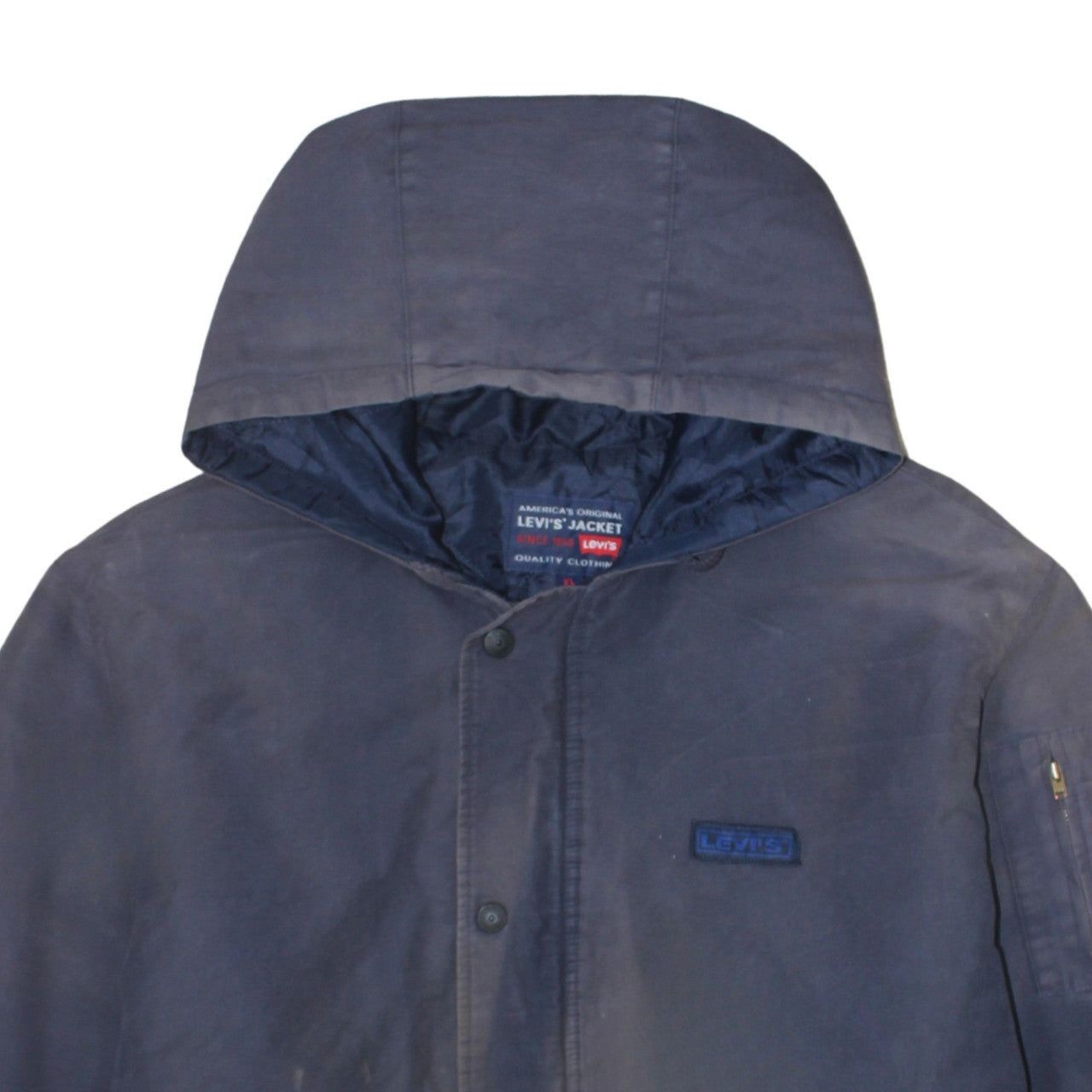 Levi'S Blue Jacket Mens Xl image 3