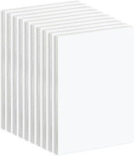 White Foam Board 5x7 Inch 10 Pack 3/16'' Thick