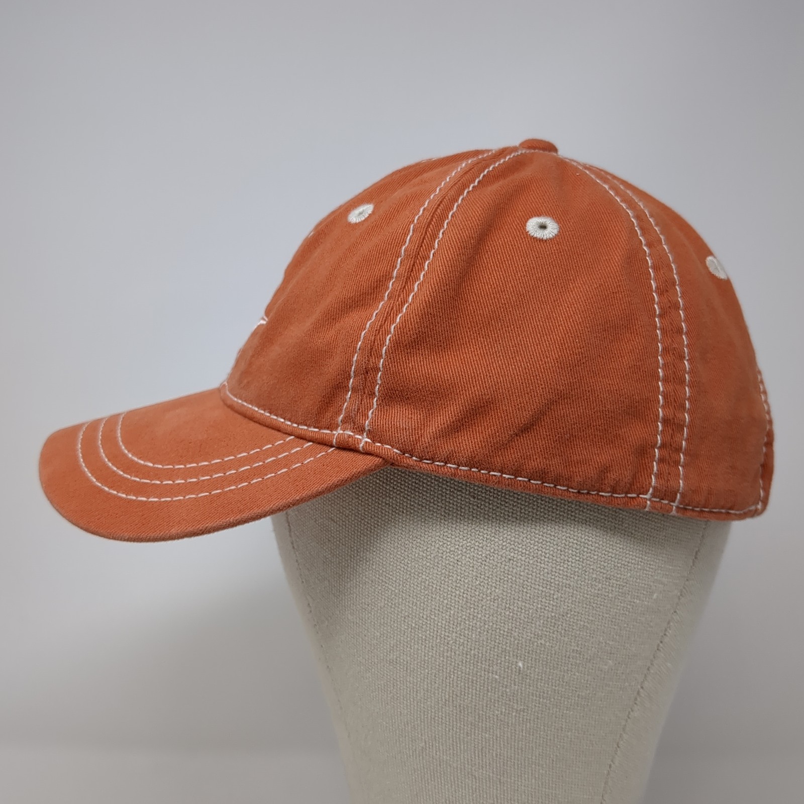 Simplot Games Baseball Cap Orange One Size Adjust… - image 3