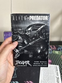 Alien vs Predator Atari Jaguar Complete in Box Includes Manual & All 3 Overlays