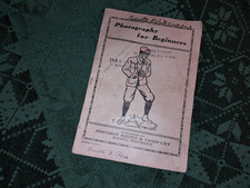 Vintage Booklet "Photography for Beginners "Johnson Smith  Company Detroit, MI.