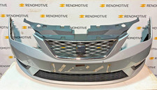 2012-17 Seat Ibiza SE 6J MK4 FACELIFT Complete Front Bumper With Grilles SILVER