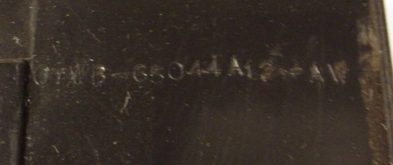 Used 1967 1968 Mercury Cougar Dash Trim Block Off Plate C7WB-65044A — 第 3/3 张图片