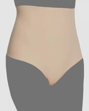 Commando Womens Beige Control Top Thong Panty Size S