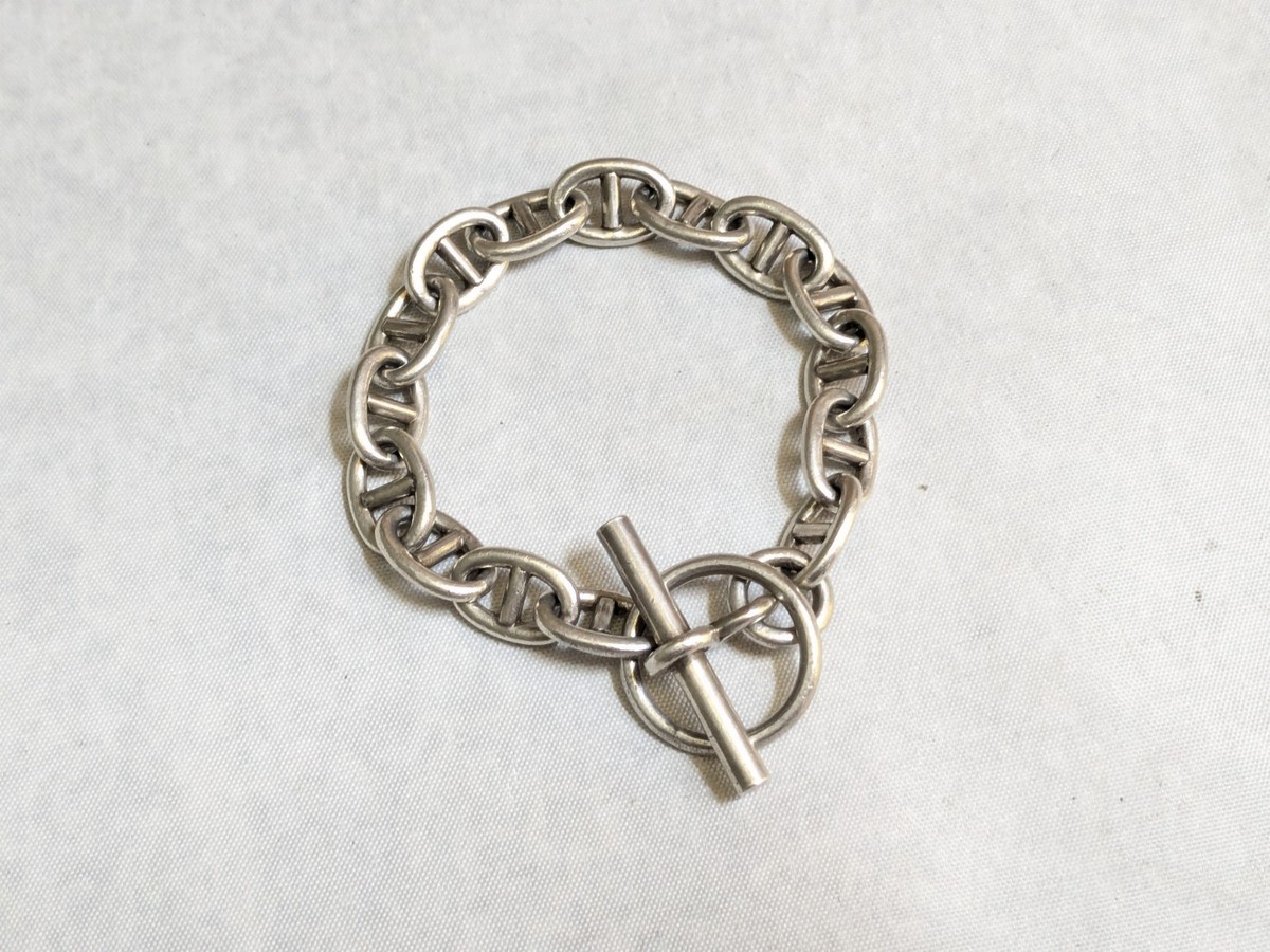 アクセサリー vintage 7 Bracelet Link Curb ID Mexico AEP Vintage Silver 900 bracelet Anker silver 925 mexico アクセサリー