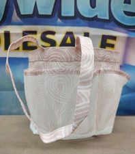 Mesh Shower Caddy Tote   NWT   Quick Dry Dorm Bathroom - Pink Room Essentials