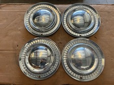 1956 56 Plymouth Hubcap Rim Wheel Cover Hub Cap 15 Oem Used Set 4
