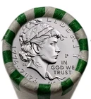 2026 Emerging Liberty -P- Dime 10 Cents Rolls of 20 Coins Free Shipping