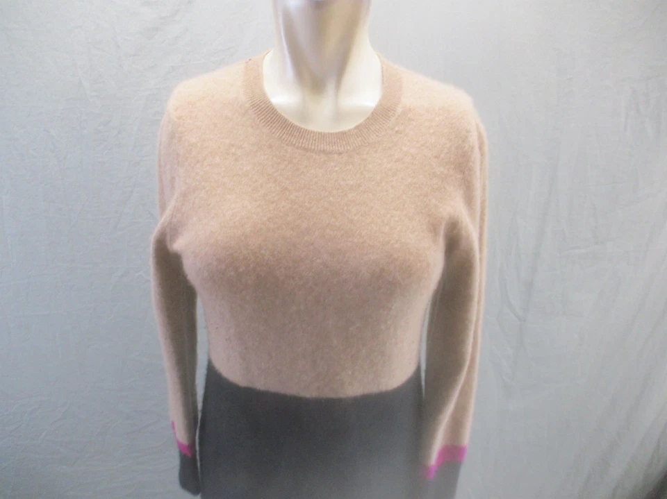 Charter Club Size S Women Multicolor 100% Cashmere Long Sleeve Sweater Dress 563 - Image 2 of 4