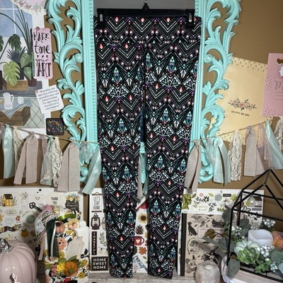PINK Victoria s Secret Ultimate Leggings Women s Sz.XS Geometric Print Yoga Gym