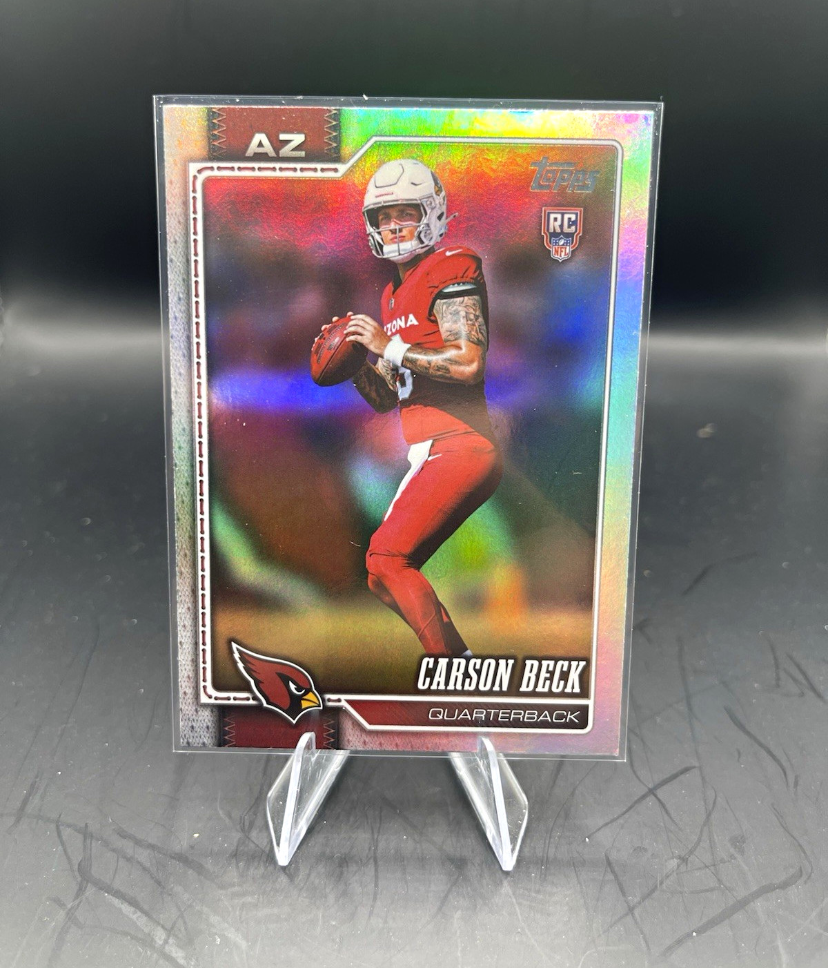 2026 Topps Flagship Carson Beck #305 Refractor RC