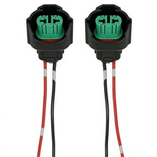 2PCS H8 H9 H11 880 881 Female Adapter Wire Connector, Light Bulb Socket, Car ...