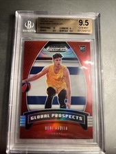 Deni Avdija  BGS 9.5 W/sub Grades 2020-21 Panini Red 87/299 Rookie Short Print