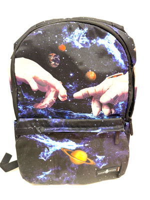 Space Junk Unisex Adult New ASTRONAUT HANDS Backpack - Large (18.5'' high) RARE