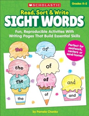 Read, Sort  Write: Sight Words: Fun, Reproducible Activities With Writin - GOOD