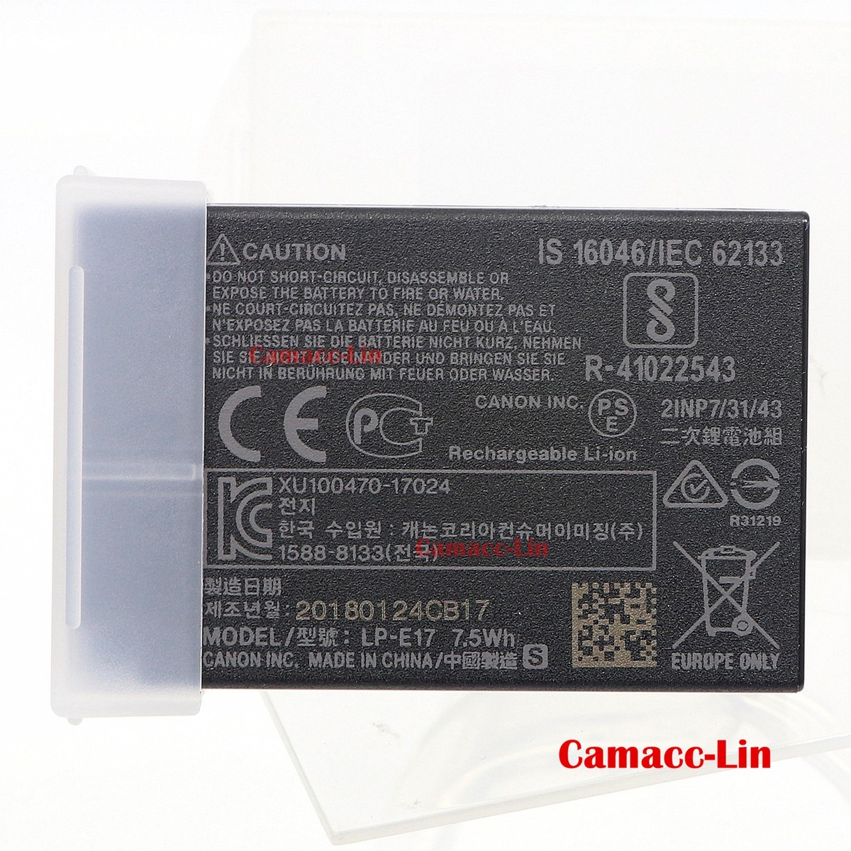 Original Canon LP-E17 Battery for EOS R50 M3 M5 800D 750D 760D T6i