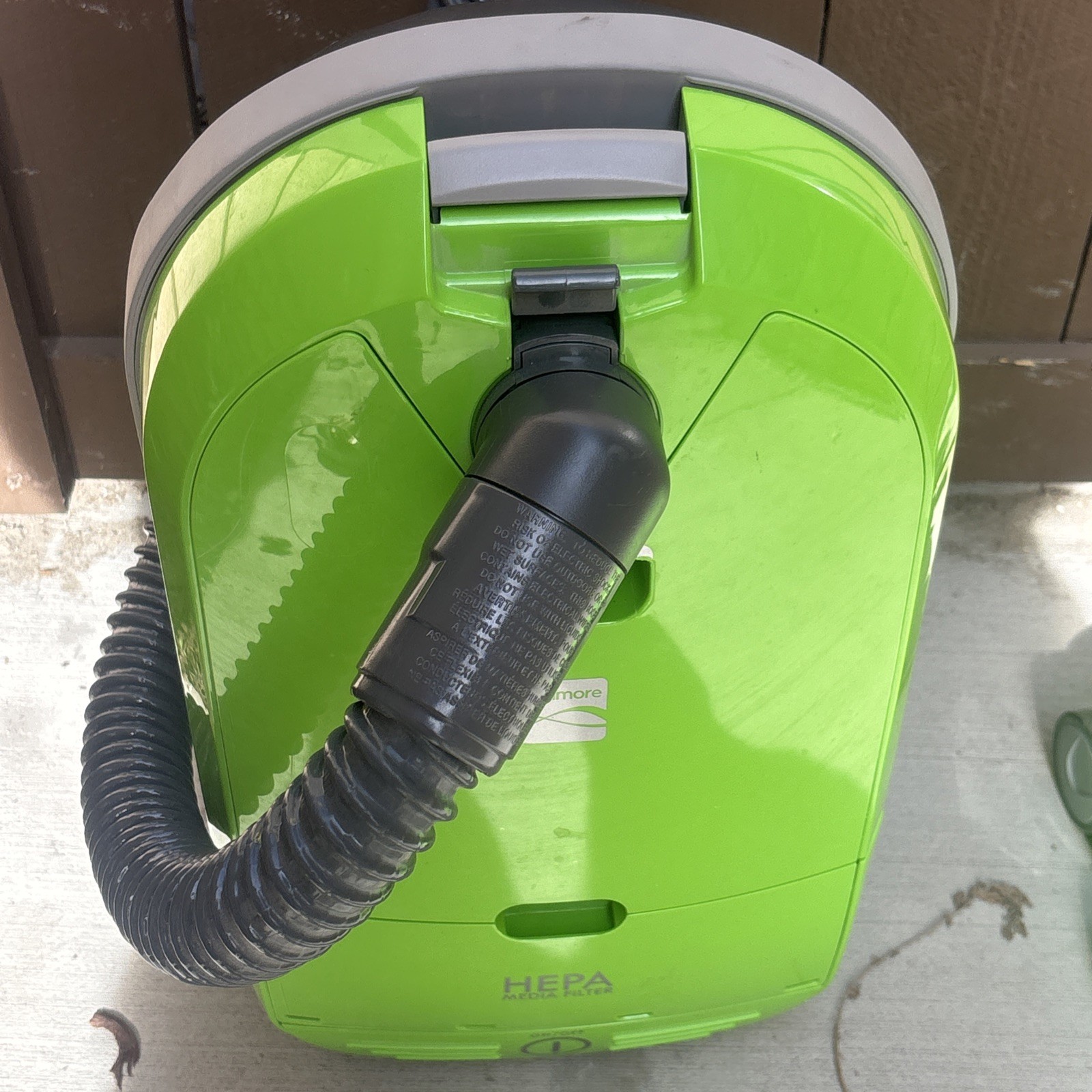 Sears Kenmore HEPA Filter 116.29229213 Canister Vacuum Lime Green Nice